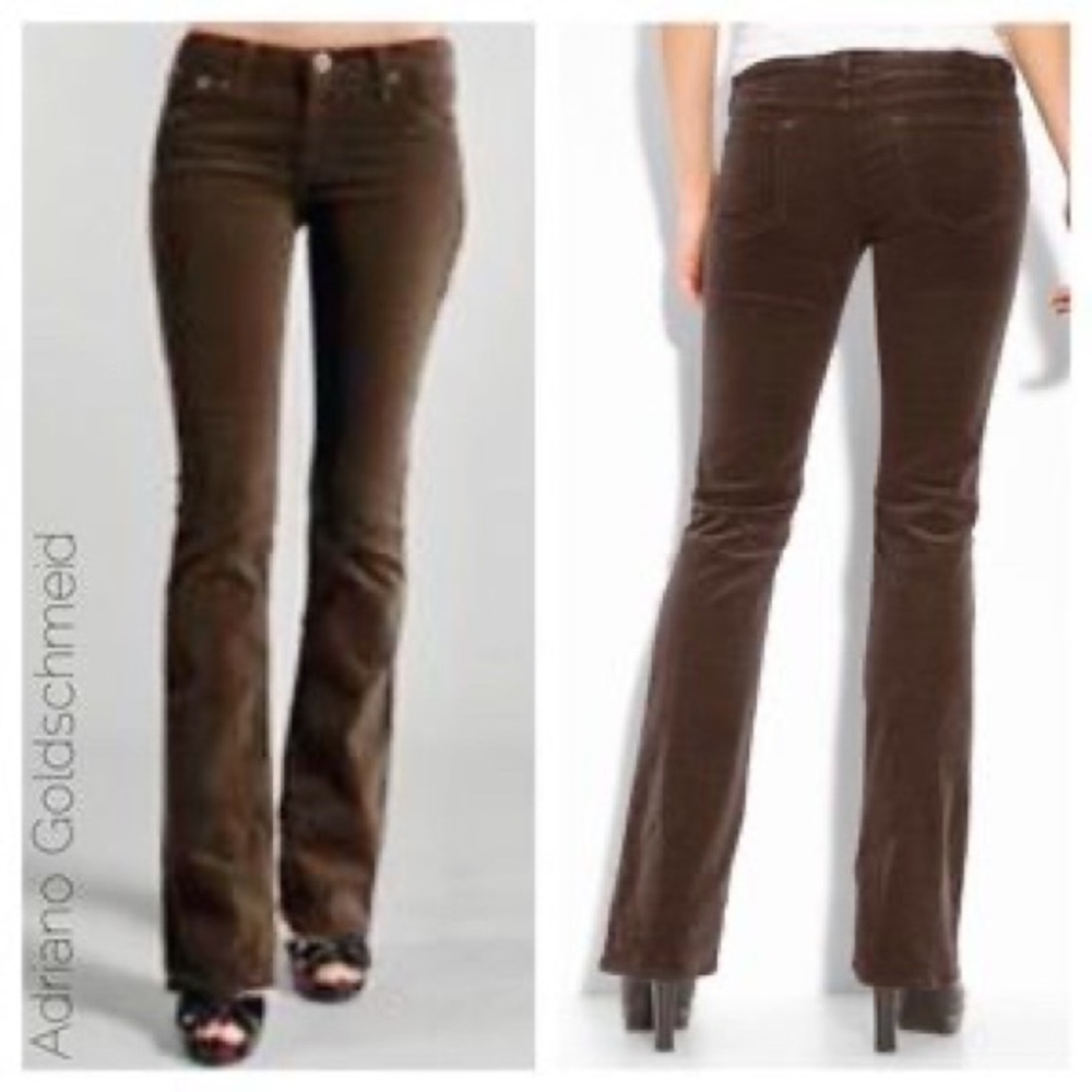 AG Adriano Goldschmied The Angel Bootcut Brown